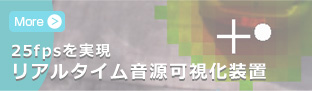 25fpsを実現：リアルタイム音源可視化装置